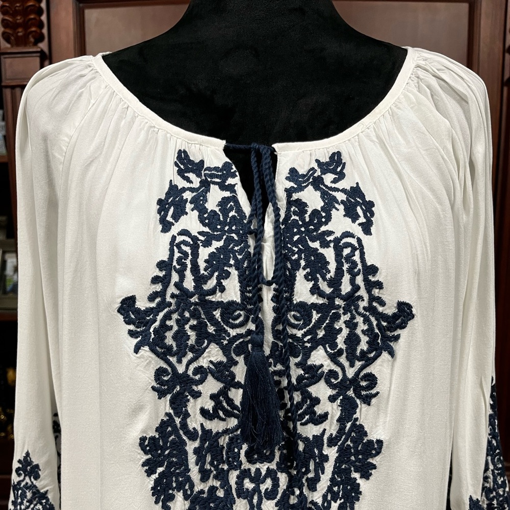 Boho Embroidered Dress